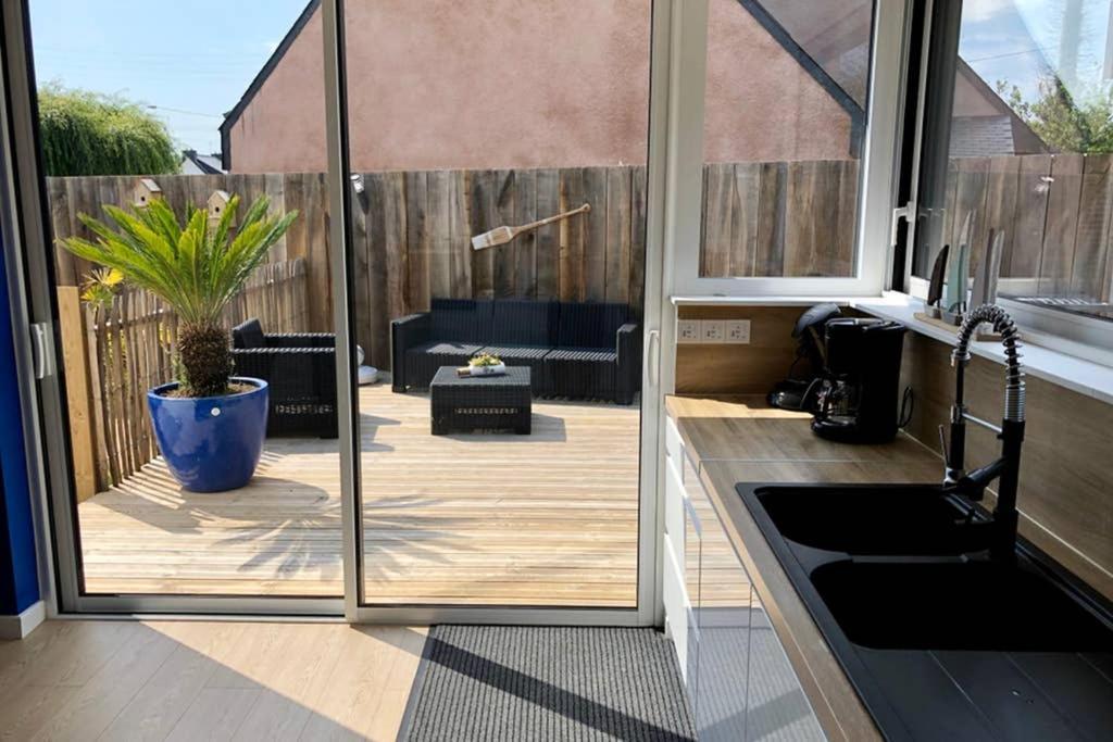 Maison Avec Spa Cote De Granit Rose Trégastel Exteriör bild
