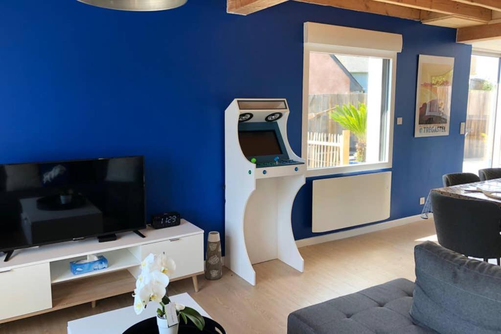 Maison Avec Spa Cote De Granit Rose Trégastel Exteriör bild