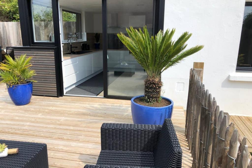 Maison Avec Spa Cote De Granit Rose Trégastel Exteriör bild
